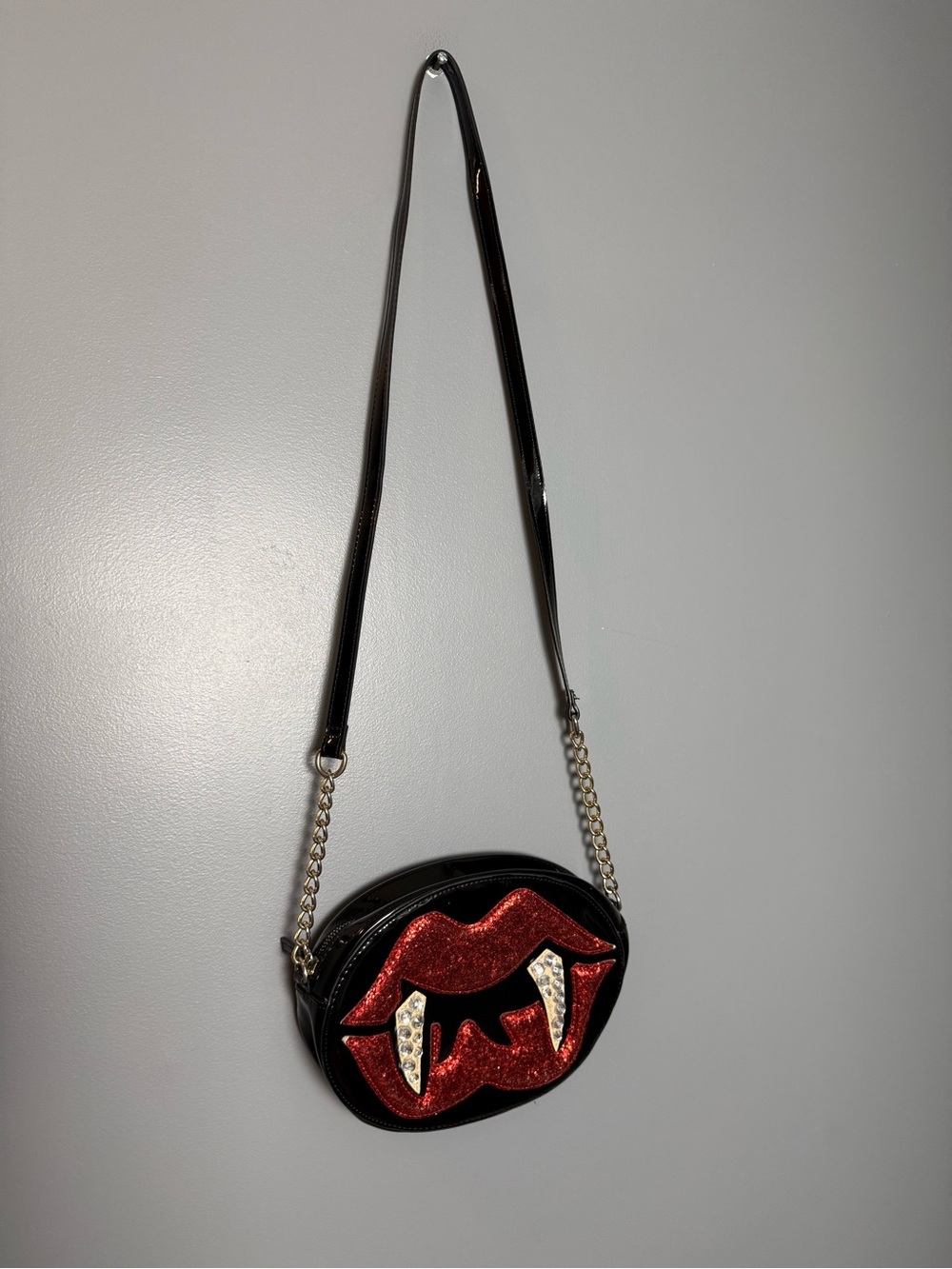 Betsey Johnson "Glampire" Crossbody Bag VGUC